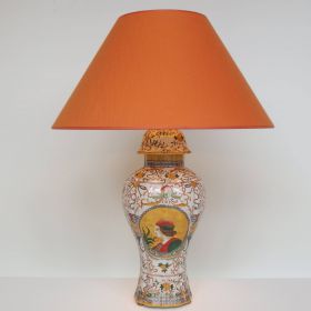 lamp-porcelain-handpainted-italian