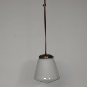 VERKOCHT pendant-lamp-milk-glass-gispen-1930s-style-vintage