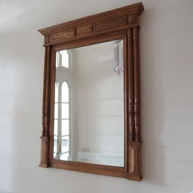 mirror-facet-frame-oak-wood-mechelen-early-20th-century-antique