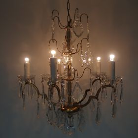 kroonluchter-vuurverguld-kristal-frankrijk-antiek