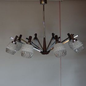 hanglamp-scandinavie-chroom-teak-vintage-1960