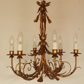 kroonluchter-bladgoud-italie-antiek-jaren-60