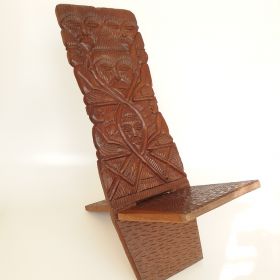 set-stoelen-hardhout-mahonie-afrika-jaren-50-60-vintage