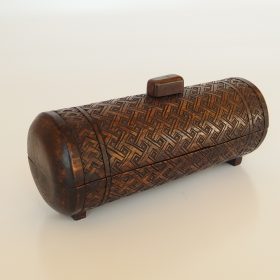box-round-shape-geometric-design-pattern-Kuba-art-Africa-50s-mid-20th-century-antique