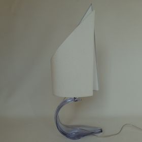 € 145,= & kap zeil va € 302,= lamp-kristal-bayel-frankrijk-jaren-50-vintage