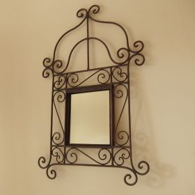 mirror-frame-wrought-iron