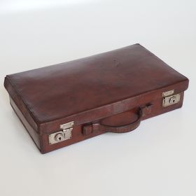 uitcase-leather-cognac-nickel-suitcase fittings-20s