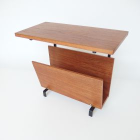 magazine-rack-tabletop-teak-wood-60s-vintage