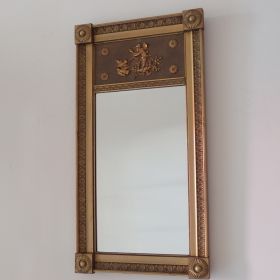 mirror-frame-wood-gold-leaf-50s-the-netherlands-napoleon-style
