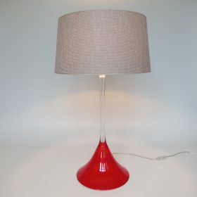 € 133,= & kap 40 cm vanaf € 95,=<br>1 stuk beschikbaar lamp-mouth-blown-glass-with-low-model-lampshade