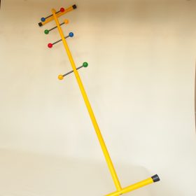 kapstok-metaal-kunststof-ballen-80s-memphis-stijl-vintage