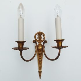 applique-wall-lamp-brass-gold-antique-napoleon-style
