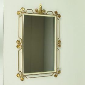 mirror-in-frame-metal-with-rosettes-and-palmleaves-50s-vintage